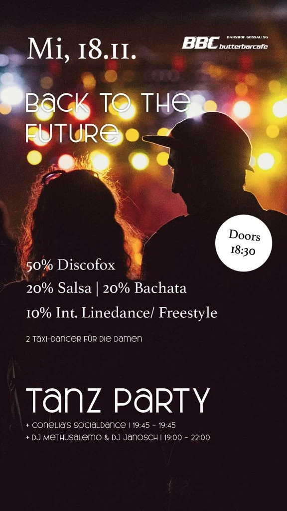 Back to the future - Tanz Party