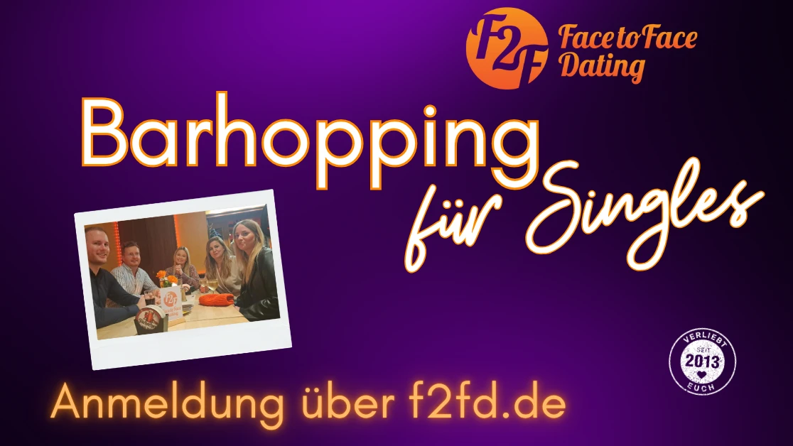 Barhopping für Singles - Die Speeddating Alternative - 1/1