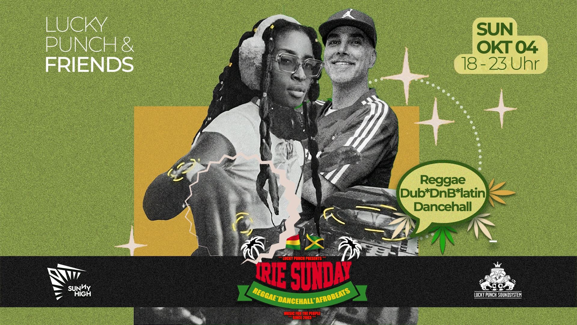 Irie Sunday & Friends Sound System Show