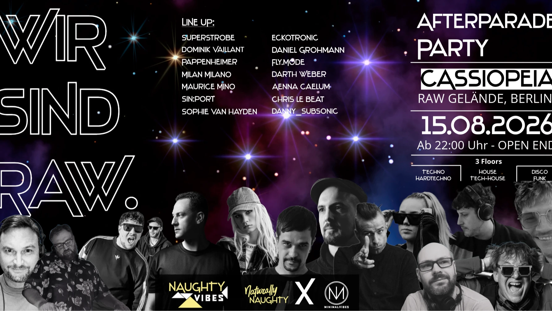 Afterparade Party - Wir sind RAW. – 1/1