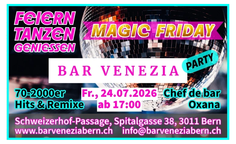 Magic Friday Party mit 70-2000er Sound – 1/1