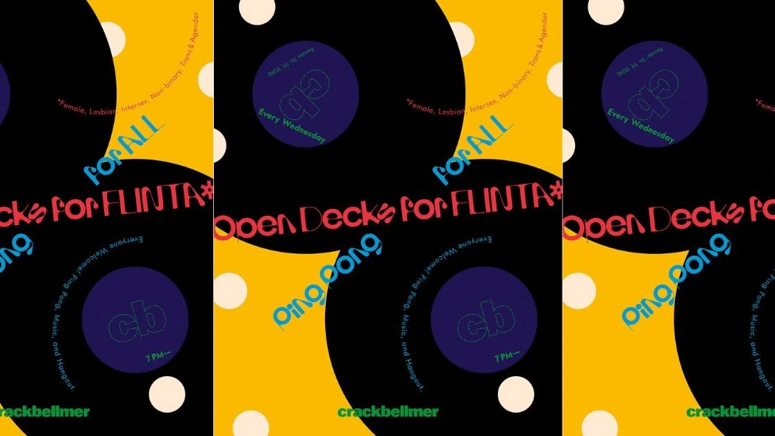 OPEN DECKS FOR FLINTA* PING PONG FOR ALL – 1/1