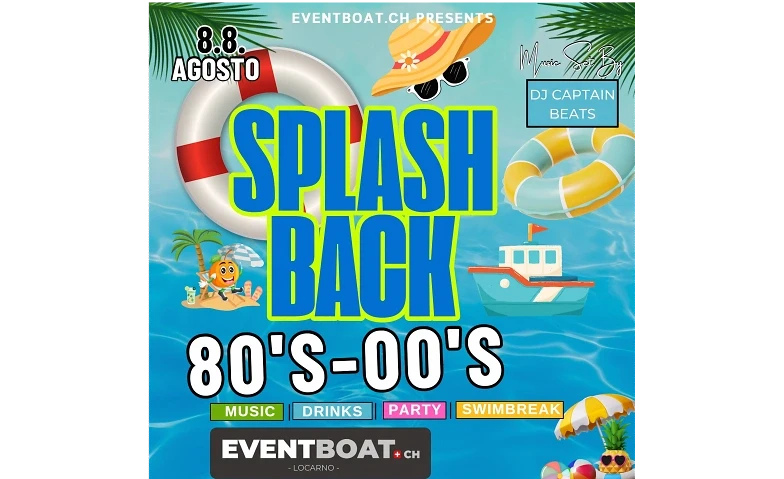 SPLASH BACK DAY DANCE CRUISE 80'S-00'S 8. August 2026 – 1/1