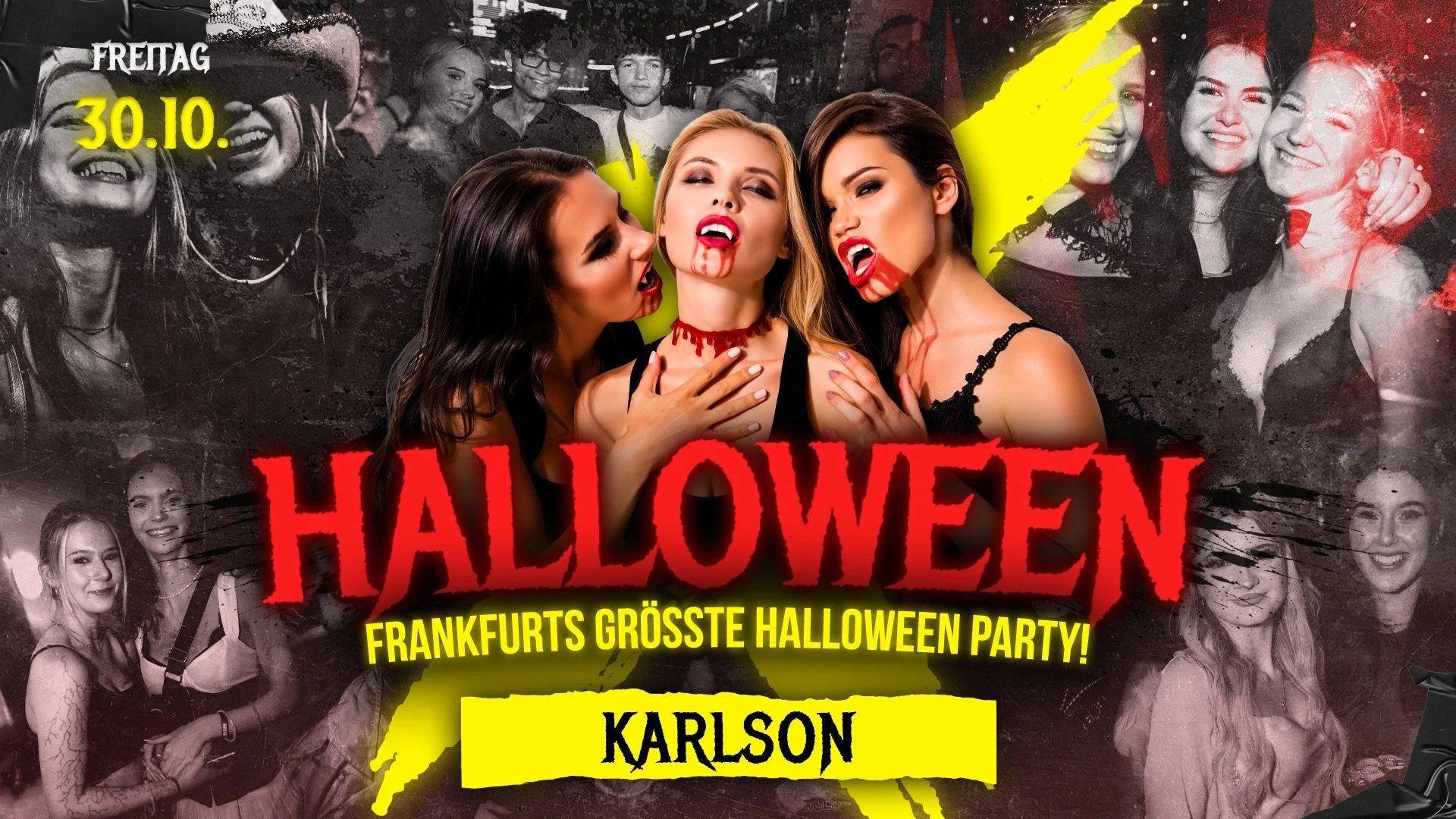 FRANKFURTS GRÖSSTE HALLOWEEN PARTY