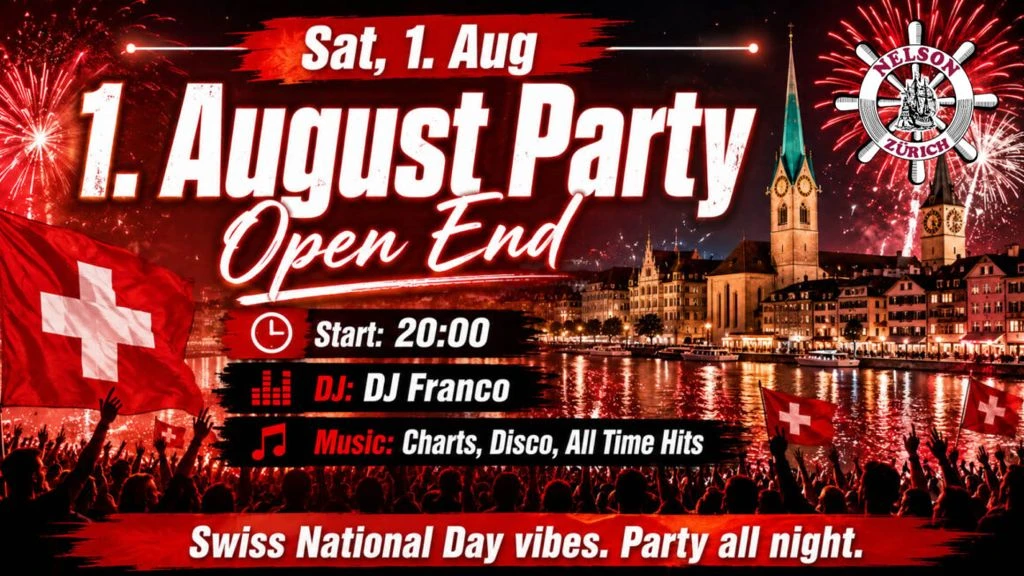 1. August Party – Open End – 1/1