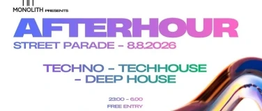 AFTERHOUR STREET PARADE 2026 – 1/1