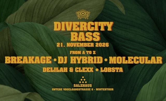 DIVERCITY BASS with BREAKAGE, DJ HYBRID & MOLECULAR