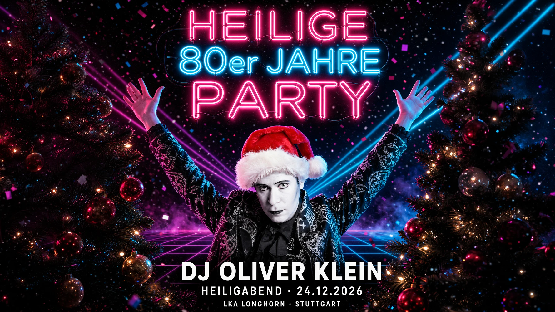 HEILIGE 80ER JAHRE PARTY - MIT DJ OLIVER KLEIN