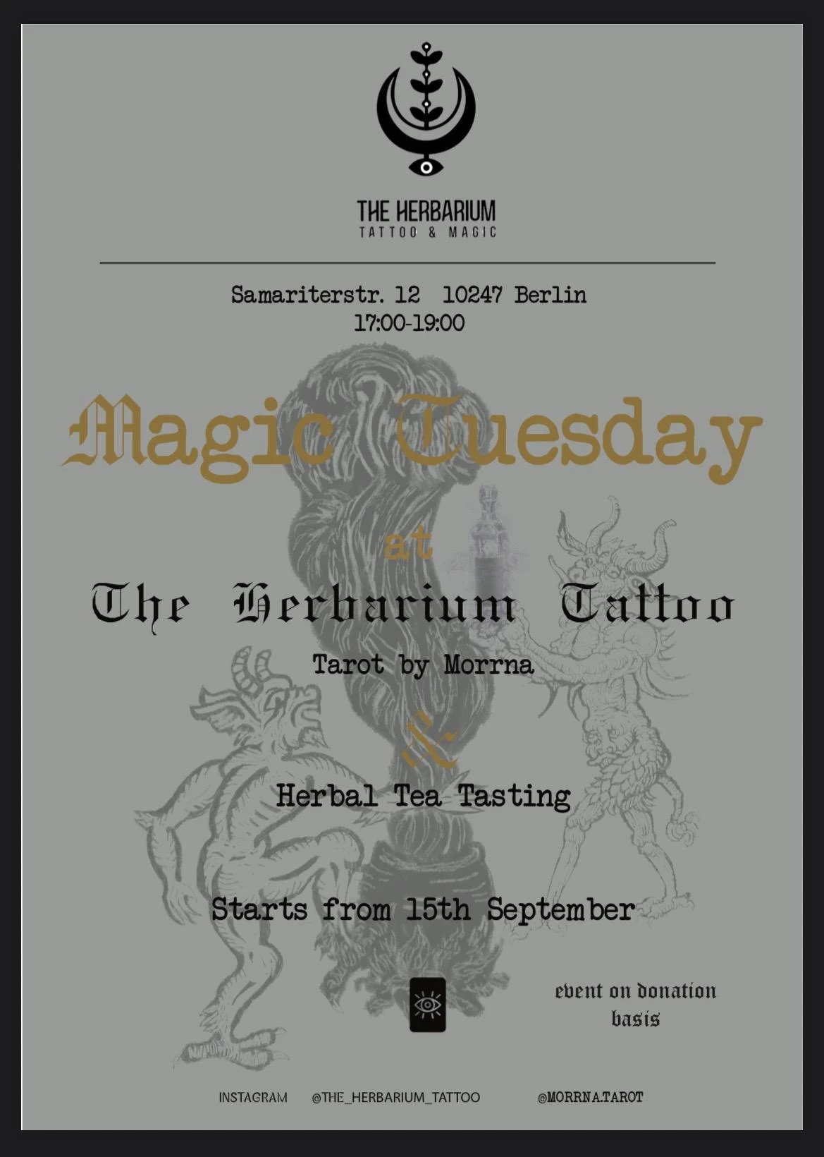 Magic Tuesday At The Herbarium Tattoo