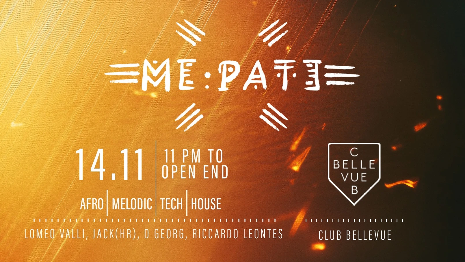 MePate - Afro, Melodic & Tech House Club Bellevue