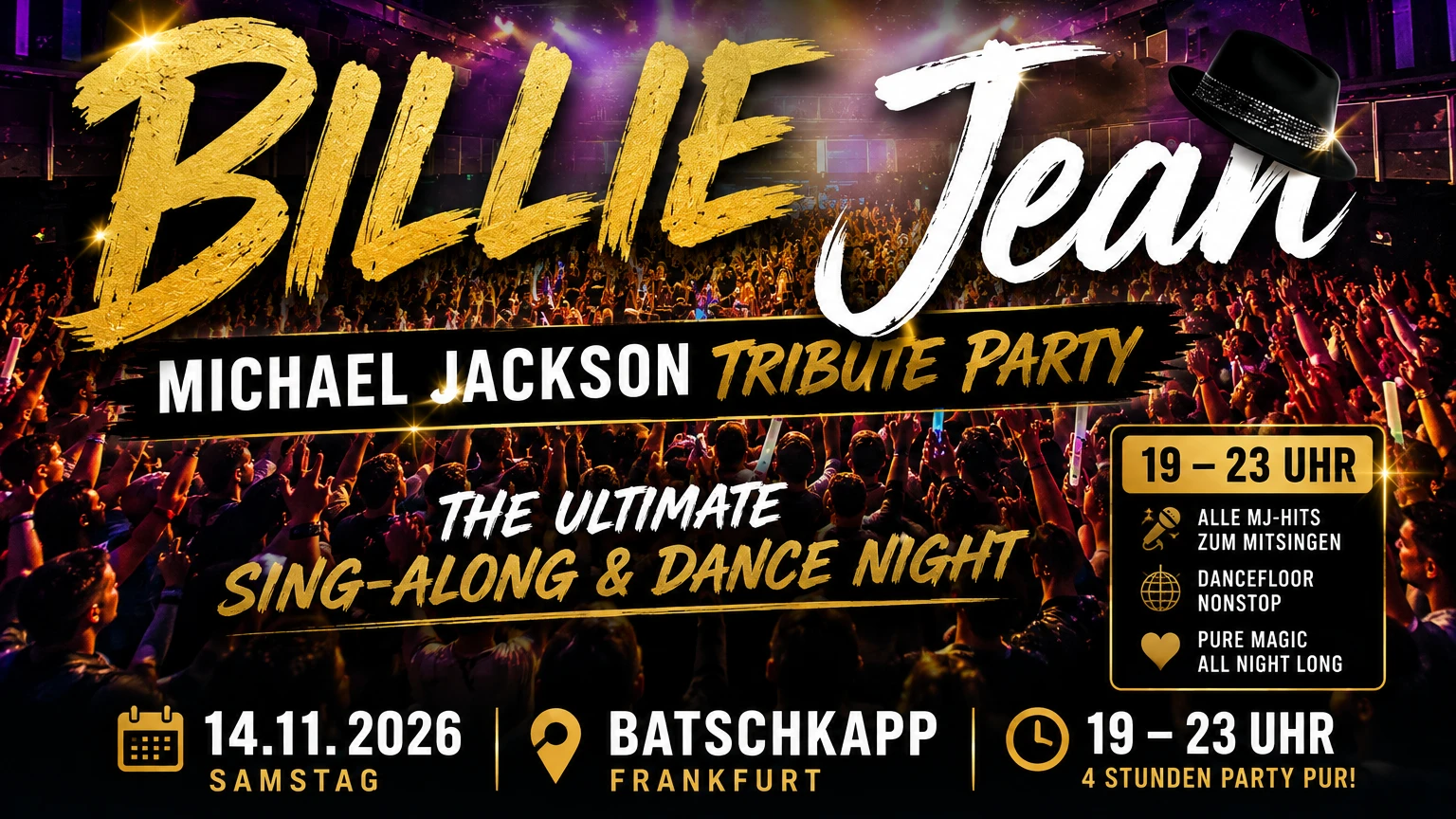 Billie Jean - Michael Jackson Tribute Party
