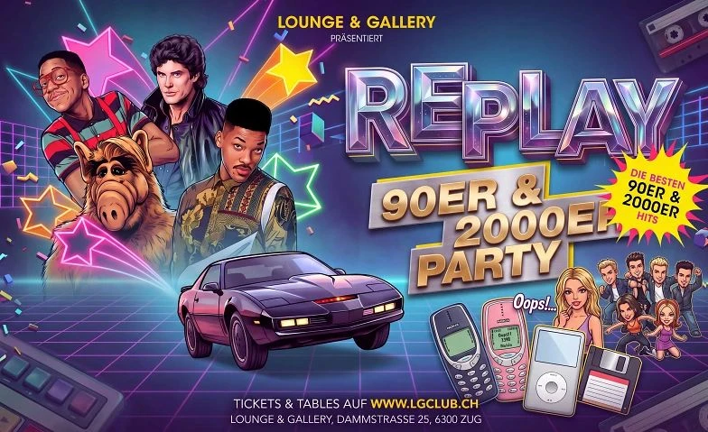 REPLAY - 90er & 2000er Party - 1/1