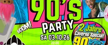 90's PARTY - 2 Jahre Caverno Special! - 1/1