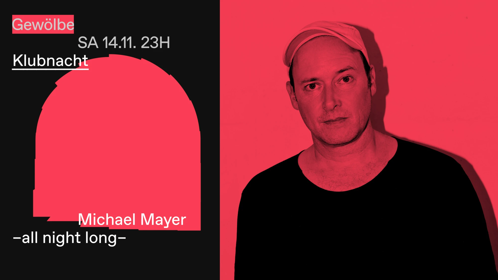 Klubnacht w/ Michael Mayer - all night long-