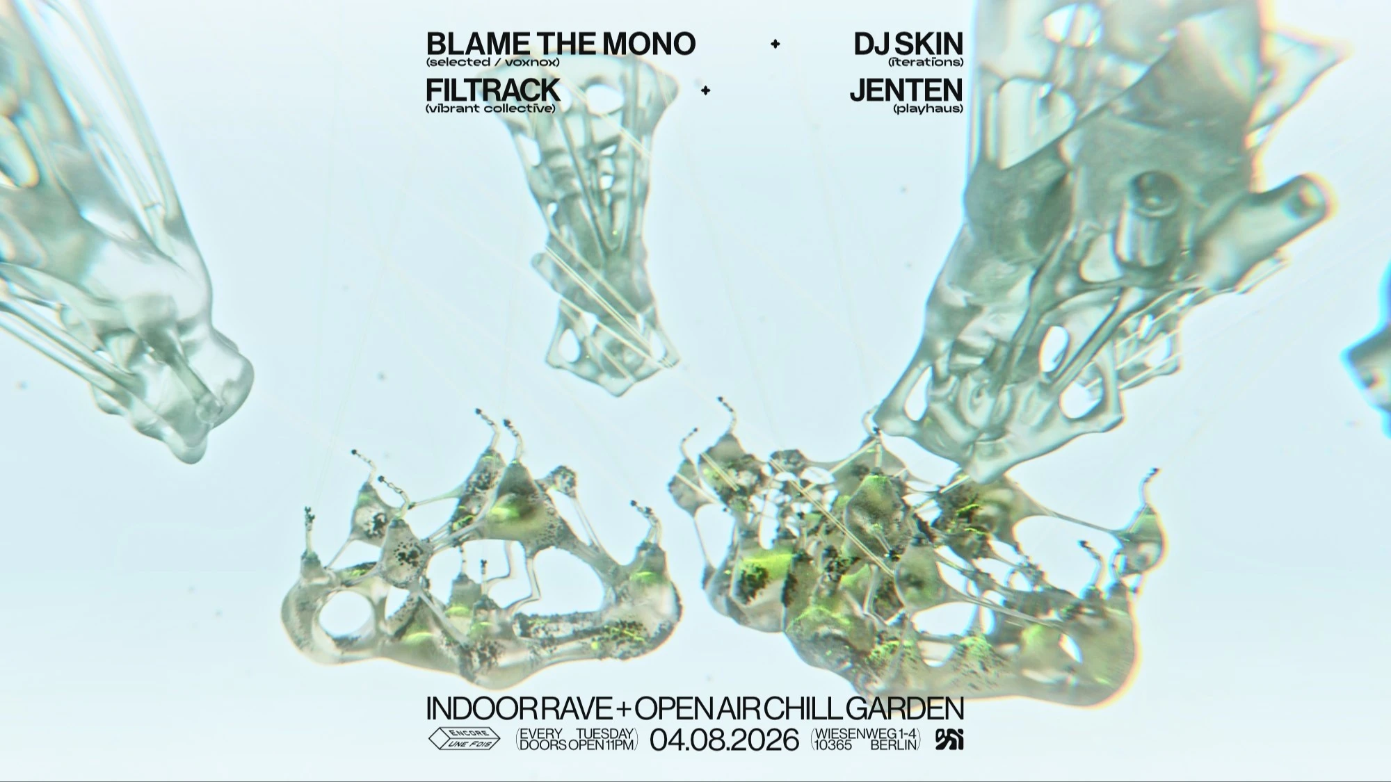 encore.une.fois / INDOOR RAVE + OPEN AIR CHILL GARDEN – 1/1