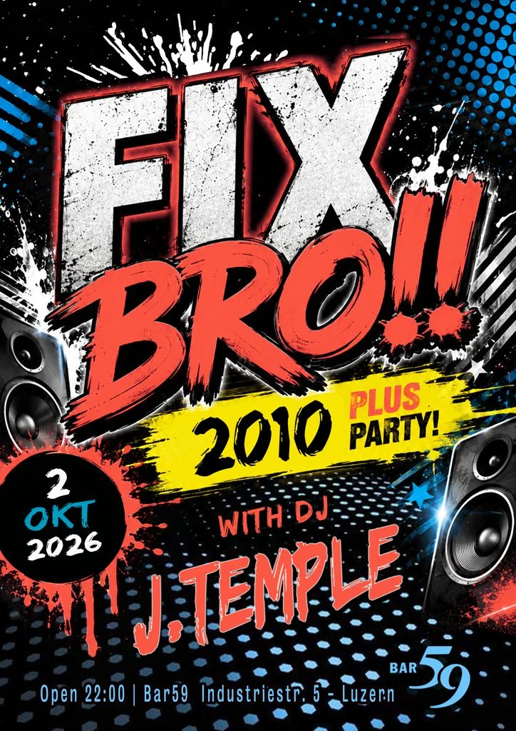 FIX BRO!! 2010 PLUS PARTY W/ J.TEMPLE - 1/1
