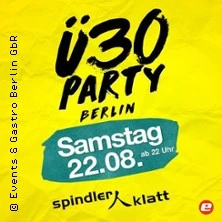 Ü30 Party Berlin - Sommerparty – 1/1