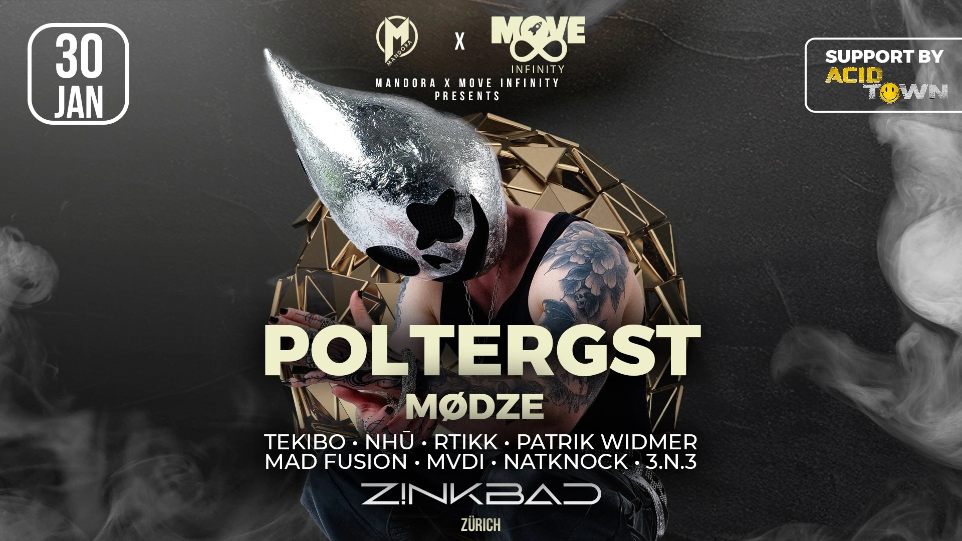 Mandora X Move infinity pres. POLTERGST & MØDZE