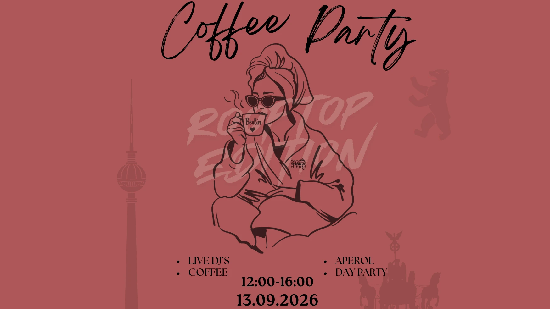 COFFEE PARTY ROOFTOP  x AMANO EAST SIDE – 1/1