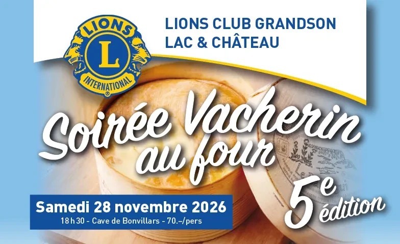Lions Club - Soirée vacherin