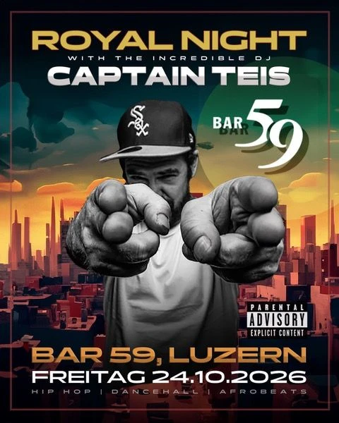B59 ROYAL NIGHT W/ CAPTAIN TEIS