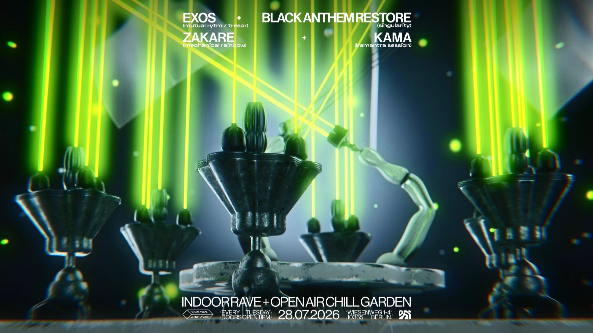 ✦encore.une.fois✦ / INDOOR RAVE + OPEN AIR CHILL GARDEN – 1/1