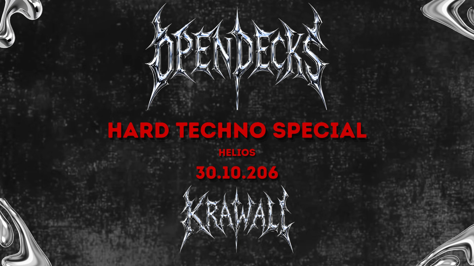 Open Decks Techno - Hard Techno Special