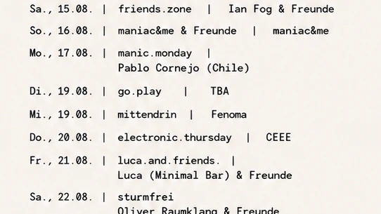 friends.zone mit Ian Fog & Freunde – 1/1