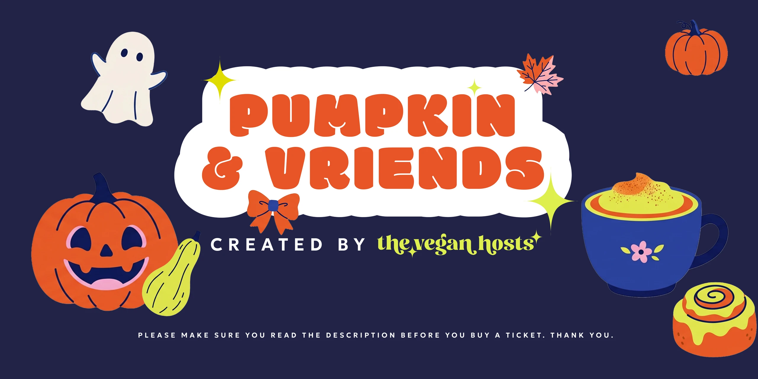 PUMPKIN & VRIENDS by THE VEGAN HOSTS