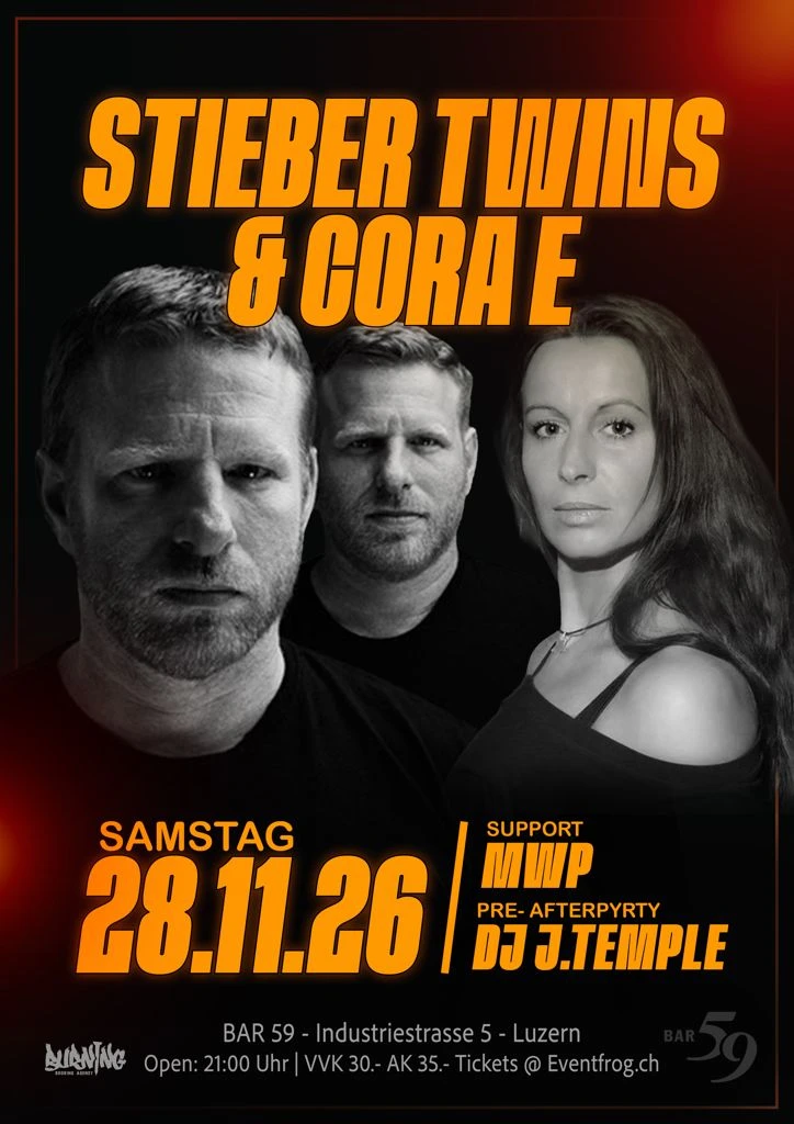 STIEBER TWINS & CORA E. (DE) LIVE AT BAR59