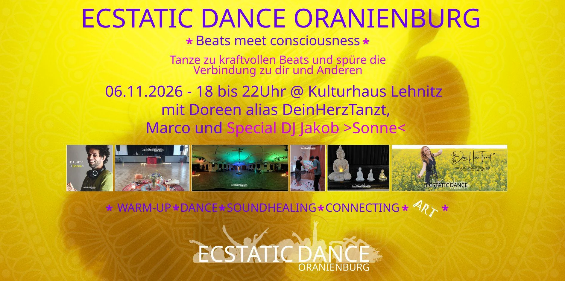 Ecstatic Dance Oranienburg - Beats meet consciousness - November 2026