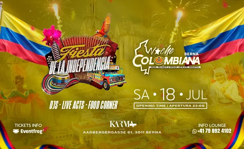 INDEPENDENCIA FEST BERN (By Noche Colombiana) – 1/1