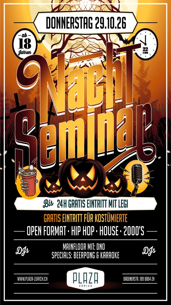 Nachtseminar Halloween Special - 1/1