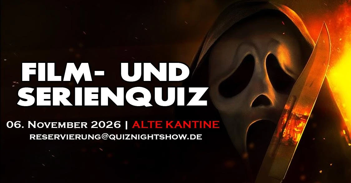 Quiz Night #593 - Film- und Serienspezial (mit Party danach)