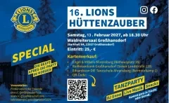 Hüttenzauber 13.2.2027 : Die Lions Apre Ski Party, Großhansdorf – 1/1