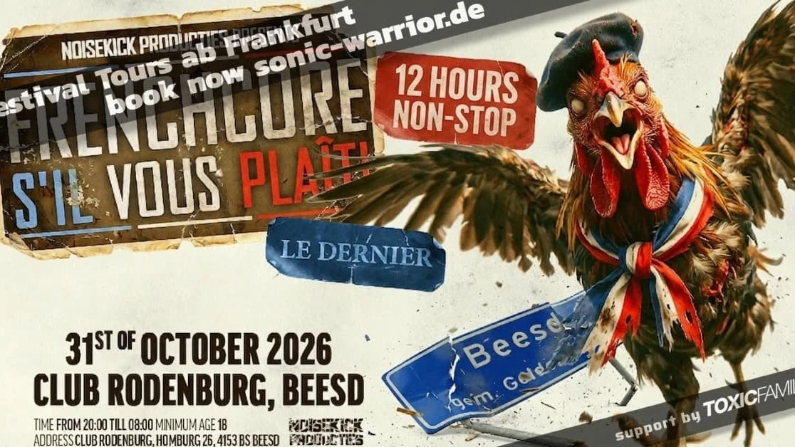 Bus zur Frenchcore S'il Vous Plaît (Club Rodenburg)