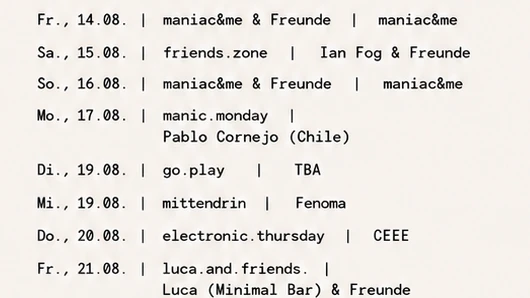 maniac&me & Freunde – 1/1