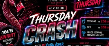 THURSDAY CRASH -  EVERY THURSDAY / JEDEN DONNERSTAG AB 21.00 - 1/1