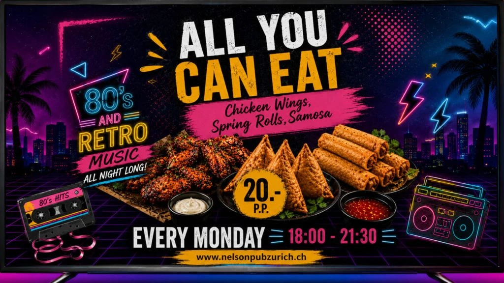 All you can eat Monday - 1/1