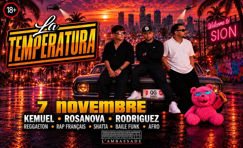 La Temperatura - en collaboration avec QG Events (+18)