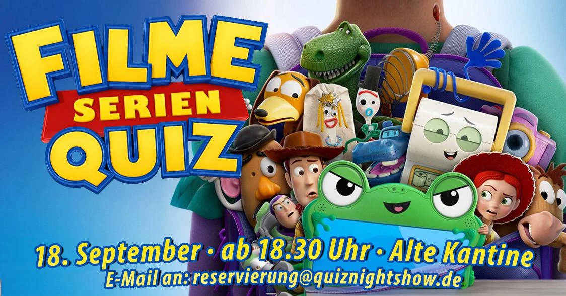 Quiz Night #586.2 - Film- und Serienspezial (mit Party danach) - 1/1