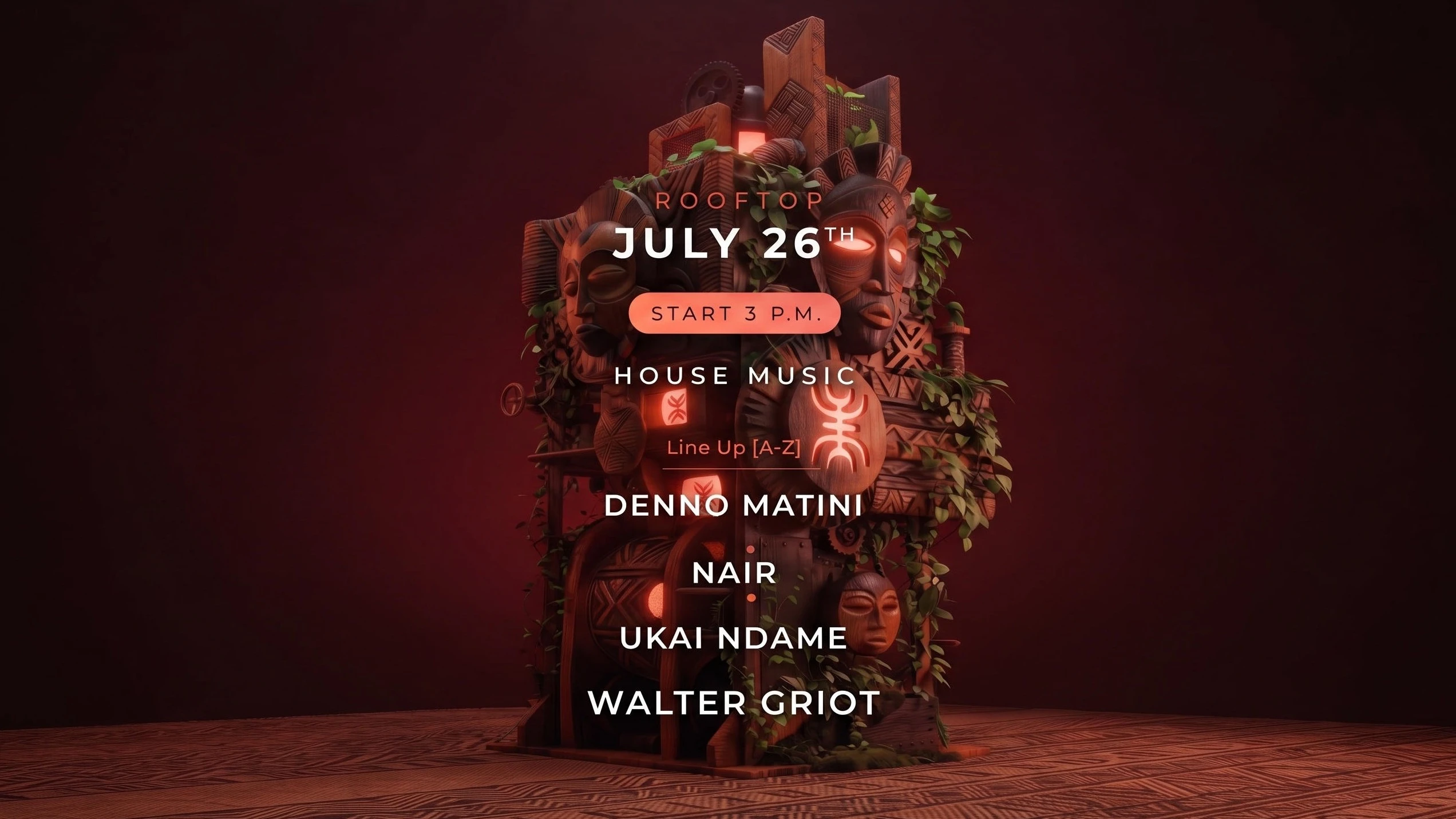 AMANO ROOFTOP VIBES - HOUSE MUSIC – 1/1
