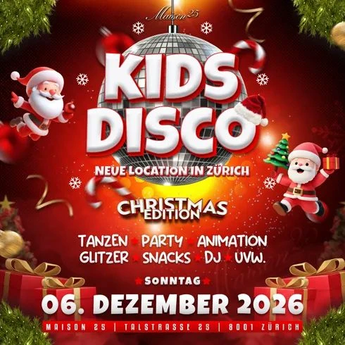 KIDS DISCO - CHRISTMAS EDITION