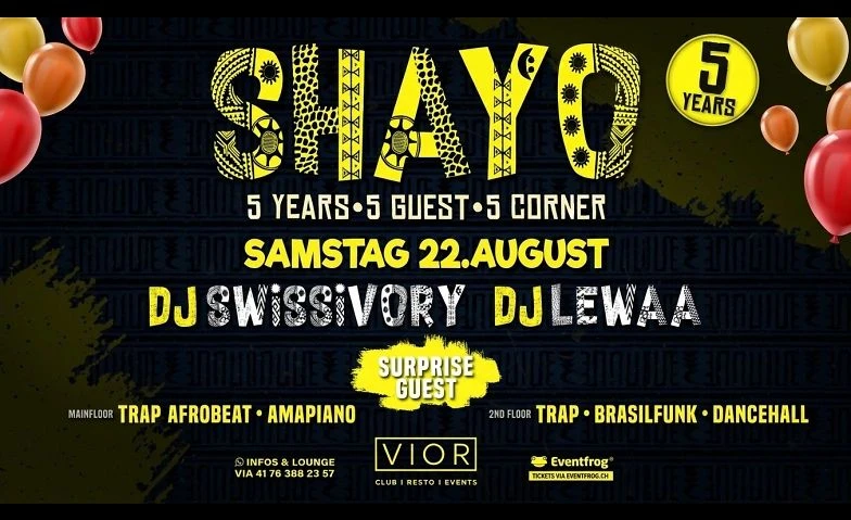SHAYO - We love Afrobeats - 1/1