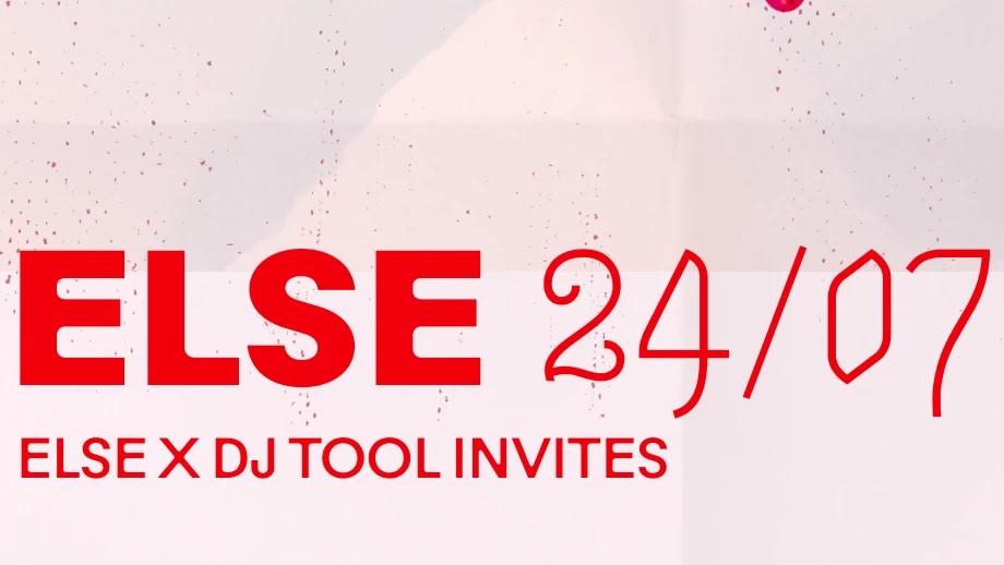 Else x DJ TOOL invites – 1/1