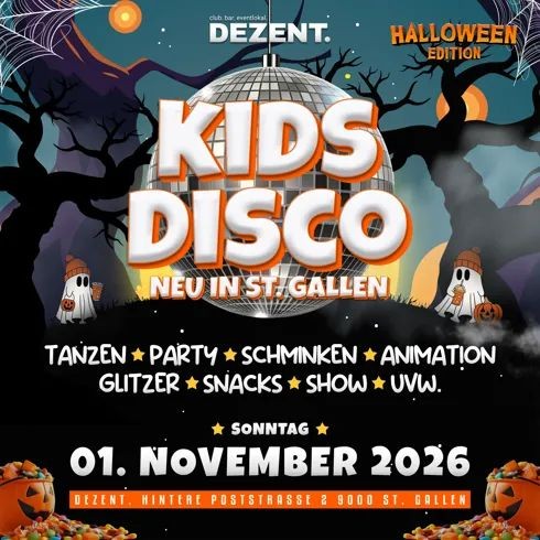 Kids Disco St.Gallen - Halloween Edition - Image 1