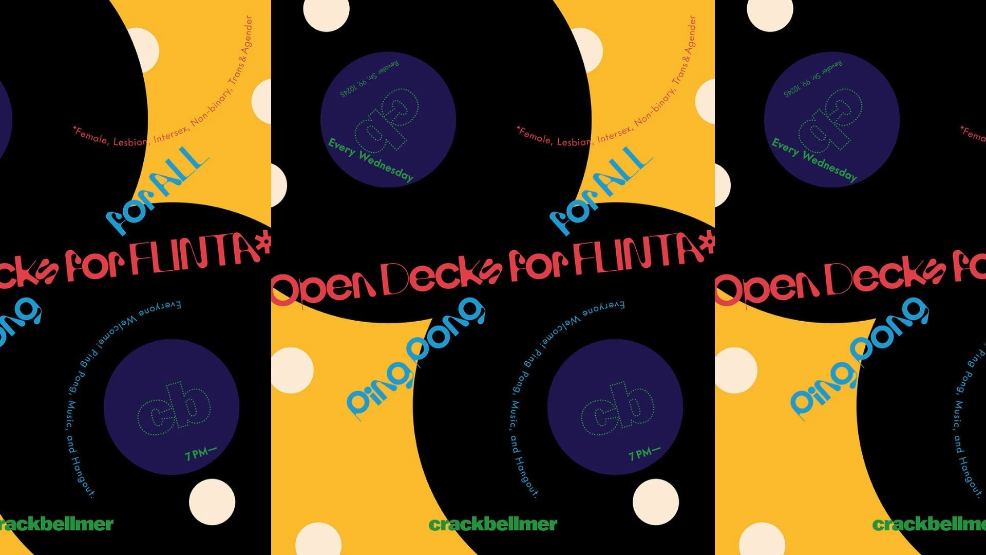 OPEN DECKS FOR FLINTA* PING PONG FOR ALL - Image 1