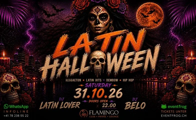 LATIN HALLOWEEN 26 @ FLAMINGO CLUB ZÜRICH - 1/1