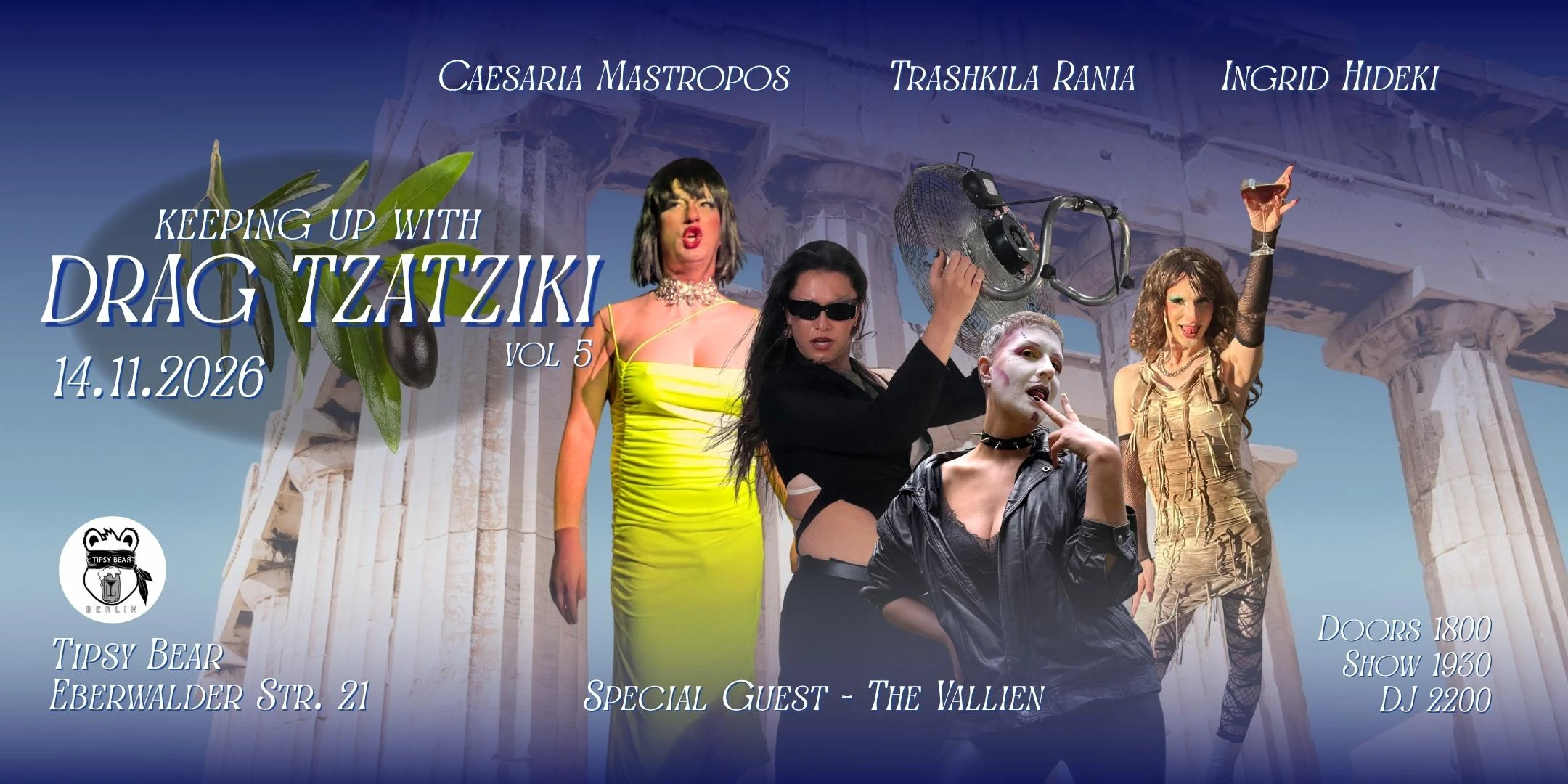 DRAG TZATZIKI: A Greek Queer Party