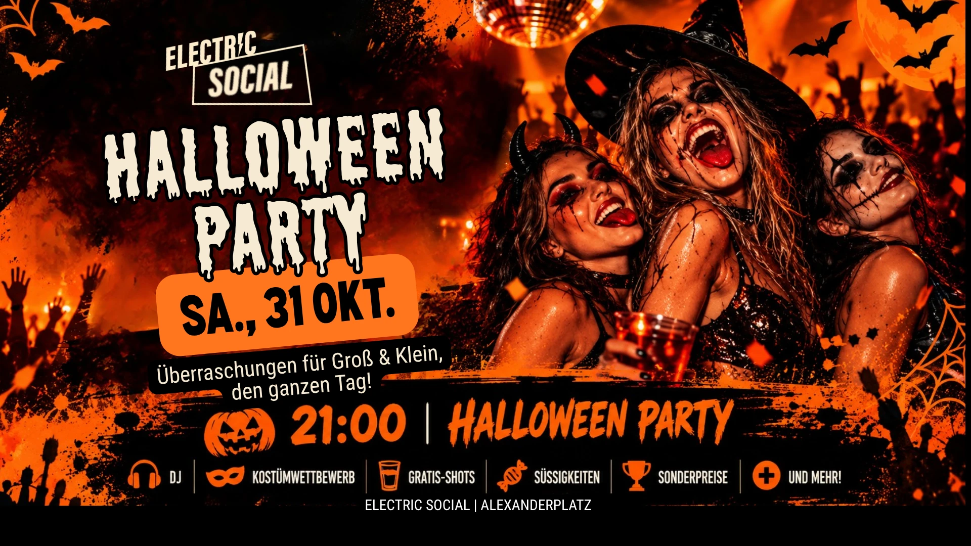 Halloween Party @Electric Social